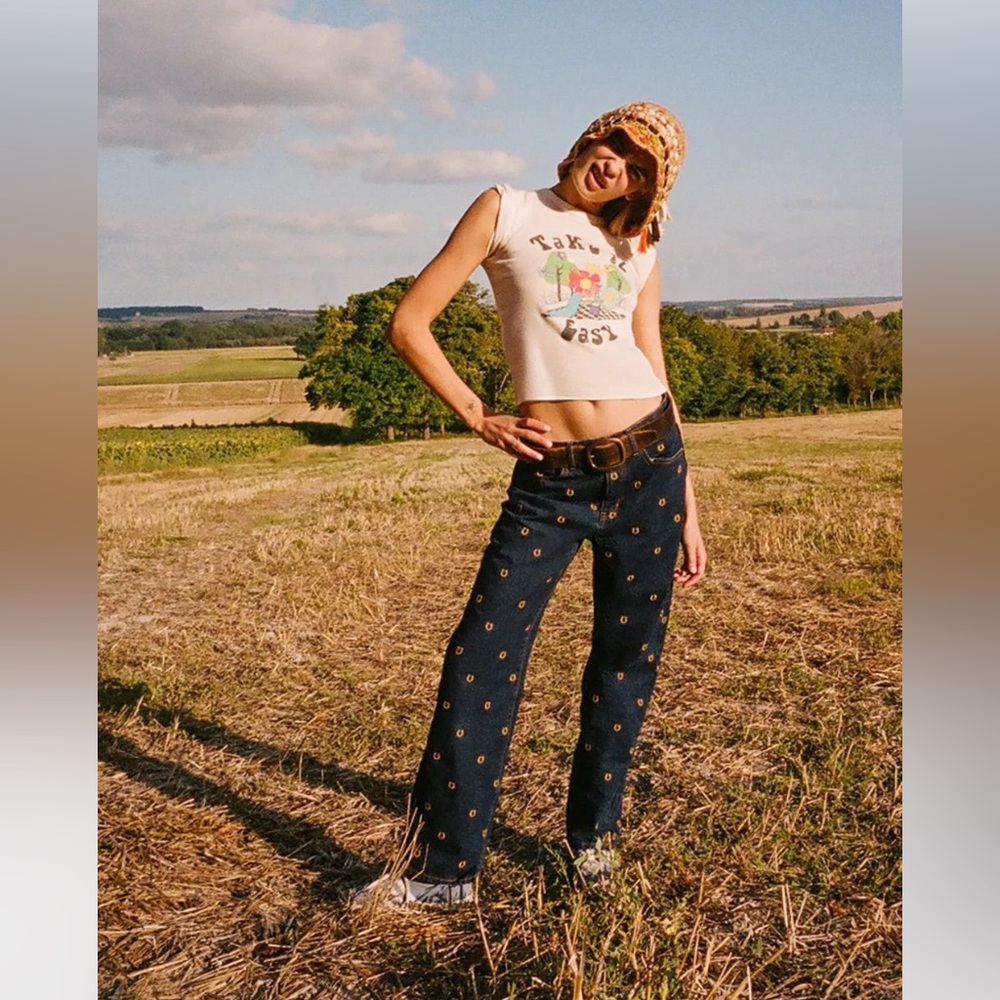 BDG Dark Blue Cowboy Jeans